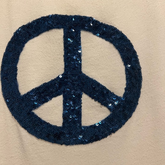 Large peace sign tee - Picture 2 of 3